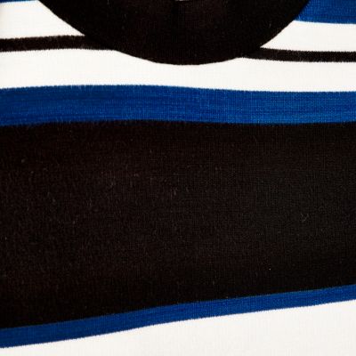 Black stripe sleeveless top